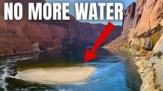 Lake Powell Water Level Continues to Drop Towards Dead Pool - 25 August Update