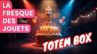 La fresque des Jouets My Art Box &agrave; l&rsquo;occasion des 100 ans de la plus grande marque pour les enfants