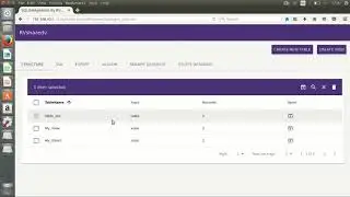 How to empty a table in SQLite MyAdmin - Android