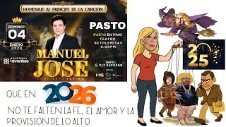 #ManuelJosé Tour2026 | Todo lo que ocurrió en 2025 en el microuniverso MJ