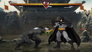 VENOM vs BATMAN  -Epic Combat !!