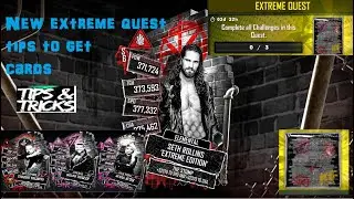 WWE SUPERCARD EXTREME QUEST TIPS