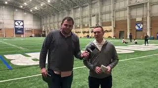 BYU Football Spring Practice 2024: Day 3 Takeaways - Young Players Standing Out