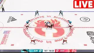NHL LIVE - Calgary Flames vs San Jose Sharks - 15th Feb 2024 | NHL Full Game Highlights NHL 24