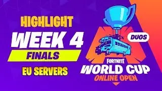 Highlight Winner Fortnite Worldcup Qualifiers - Week 4 - Eu