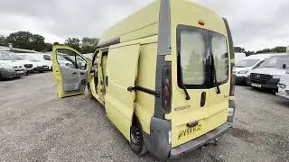 HV54HJZ-54 plate Renault Trafic Vivaro 1.9 Dci Lwb high top 12 months mot 109k No Vat