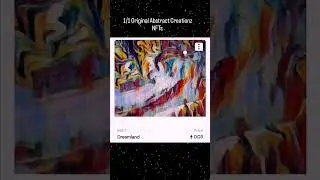 YOU need to BUY these One of a Kind 1/1 #Abstract Creationz #NFTs !! Visit My #Mintable #Store