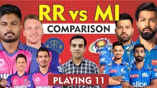 COMPARISON | RR vs MI | IPL 2024 | Rajasthan Royals vs Mumbai Indians | mi vs rr | Playing 11