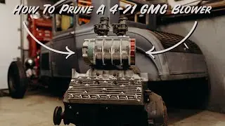 Pruning A 4-71 Blower For A 59AB Traditional Flathead Build
