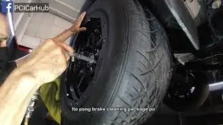 Isuzu MUX 2021 Bendix Plus Brake Cleaning Philippines PCI Car Hub Professional Services