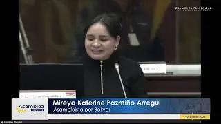 Asambleísta Mireya Pazmiño - Sesión 051
