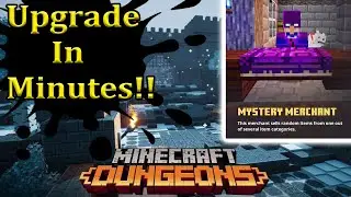 How to Upgrade the Mystery Merchant Fast Minecraft Dungeons Creeping Winter