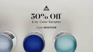 Find Your Next Paint Color with 50% Off 8 oz. Color Samples