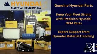 Power your performance with Genuine Hyundai Forklift Parts from Hyundai Material Handling #shorts