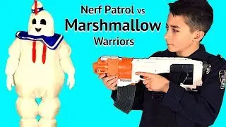 Nerf Patrol vs The Marshmallow Warriors