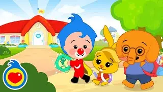 Primer D&iacute;a De Clases 🎒🌈 Canciones Infantiles | Plim Plim