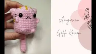 AMIGURUMI GATO KAWAII CON PATRON