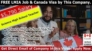 How to Get a LMIA Approved School Teacher Job in Canada? LMIA Jobs?   #lmiajobscanada #lmiacanada