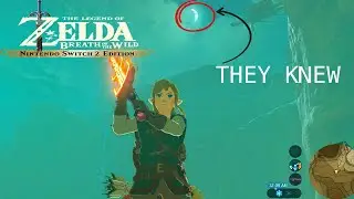 the devs knew curious botw players would try this