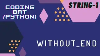 Without_End - Coding Bat | Tamil Community