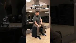 Slow rotation for tennis elbow/lateral epicondylitis