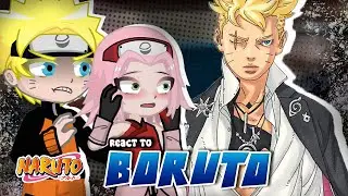 Реакция друзей Наруто на Боруто и его будущее || Реакция Gacha