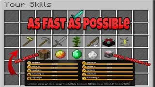The BEST Way To Level EVERY Skill (Hypixel Skyblock)