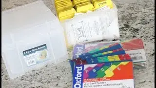 How to Organize Your Coupons with a Coupon Box!
