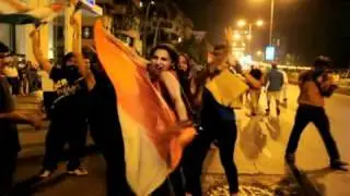 India celebrates its World Cup cricket final win