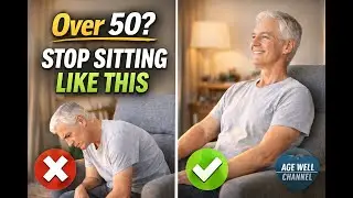 Over 50 This Sitting Habit Is Draining You #health #lifestyle #shorts