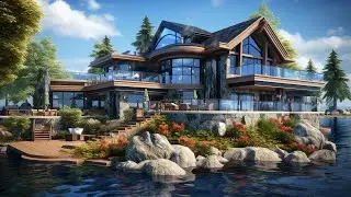 AI-Designed Stylish House Tour: The Future of Architecture