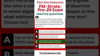 Palo Alto Networks PSE-Strata-Pro-24 Practice Exam Questions [2025 Practice Test]