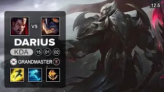 Darius Top vs Rumble - KR Grandmaster - Season 12 Patch 12.5
