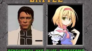 (M.U.G.E.N Single) Psykyopath VS Alice Margatroid