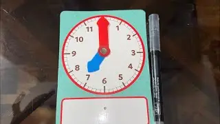 Learn how to Tell Time | learn to read time clock | Telling Time for Children learning the clock