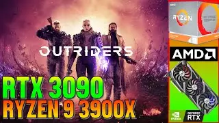Outriders RTX 3090 Ryzen 9 3900X 1440P ULTRA Benchmark - Performance Test