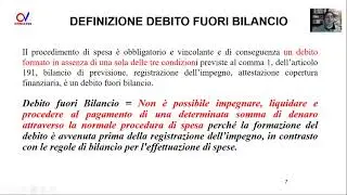 La definizione dei debiti fuori bilancio - a cura di Pais Becher (31/12/2022)