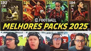 MEUS MELHORES PACKS NO eFOOTBALL em 2025 (Épicos, Big Times e Showtimes) 💸