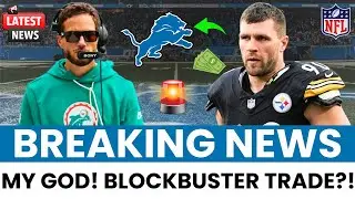 LIONS NEWS ALERT: T.J Watt Trade Package? Insider Leaks the Details Detroit Fans Need to See! RUMOR