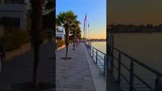 Sunset at the Lake Iseo Northern Italy #shorts
