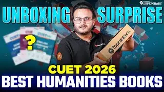 CUET 2026 Humanities Book Unboxing 📚| CUET 2026 Best Books 🔎| Score High with These Top Resources 🎯