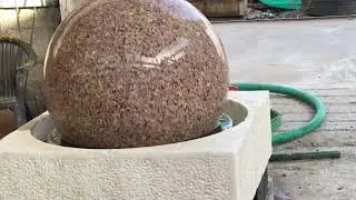 Memorial Kugel Ball, large black granite Kugel ball ,Landscaping Kugel Ball, Grand Kugel Fountain