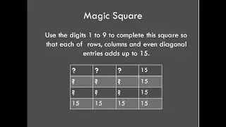 Magic Square | Viral Math Problem