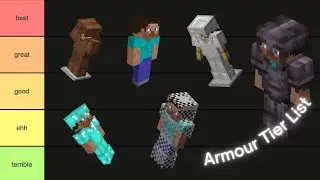 Minecraft Armour Tier List