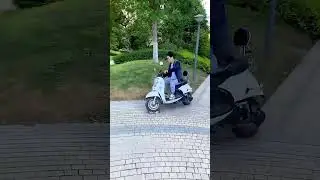 Flat Tire? No Worries &ndash; Electric Vehicle Motor to the Rescue! ⚡ #electricwheel #electricalcar #ele