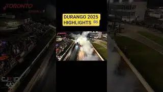 Dodge Durango 2025 Races & Burnout Madness Compilation