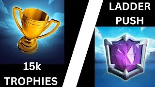LIVE LADDER PUSH 15K TROPHIES AND ULTIMATE CHAMPION 🏆#clashroyale#shorts