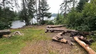 Campsite 2311 (possibly 2234) - Burnt Lake - Located at the north end of this lake in the BWCA