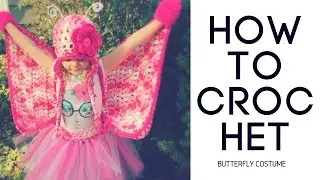 How to Crochet Butterfly Wings Costume