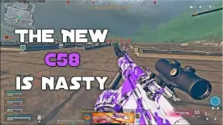 the *NEW* C58 Assault Rifle in Warzone Season 4! (Warzone - Verdansk)